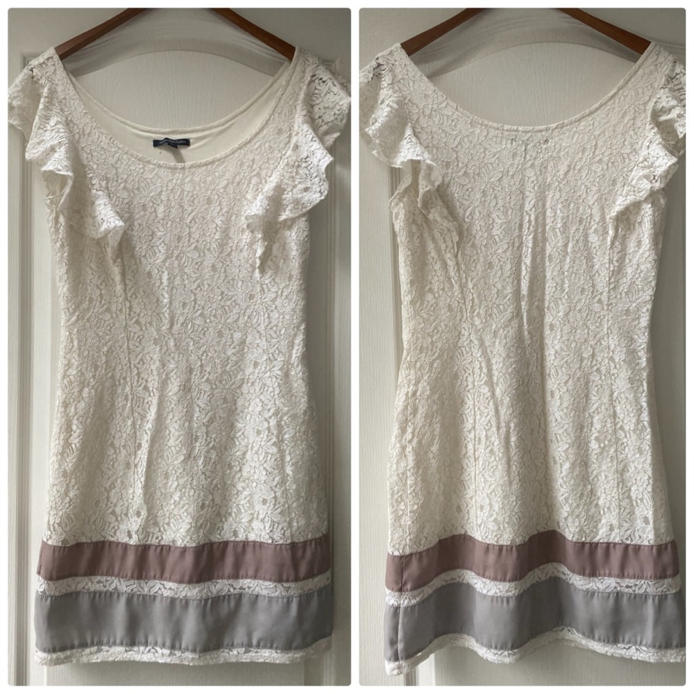Lace Overlay Dress American Eagle Outfitters